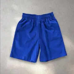 新品 ジーユー シェフショーツ ハーフパンツ ブルー 青 S GU ユニセックスのサムネイル