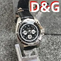 稼働品 D&G ドルチェ＆ガッバーナ ラインストーンベゼル ユニセックス 