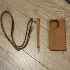 Shizukawill 手帳型スマホケース　iPhone15pro ストラップ