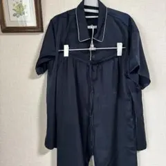 ネイビー パジャマ 上下セット 半袖のサムネイル