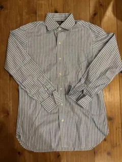 Polo by Ralph Lauren 長袖シャツ 水色 ボーダー