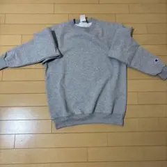 Champion グレー クルーネック トレーナー S