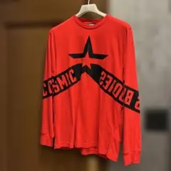 DIESEL 赤 長袖カットソー