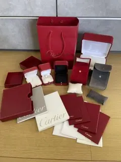 Cartier カルティエ 時計用 空箱 ショップ袋セット - メルカリ