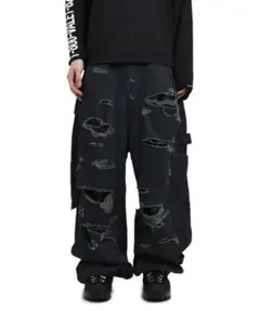 PROJECT G/R COATED BIKER ARMOURED PANTS - メルカリ