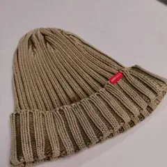 ☆☆☆【美品】RODEO CROWNSコットン 後染めニット帽　ベージュ