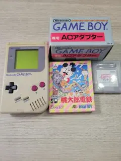 初代Nintendo GAMEBOY TM カセット付き　桃太郎電鉄　他