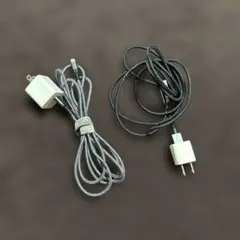 USB充電ケーブルとACアダプターセット