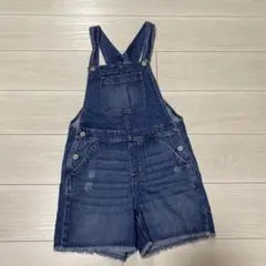 GAP オーバーオール　ハーフパンツ　デニム　キッズサイズXL
