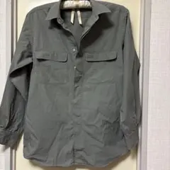 長袖シャツ グレー　　イクシーズメンズのサムネイル