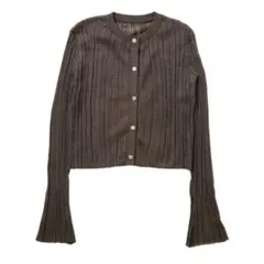 ohotoro Water Ribbed Cardigan - メルカリ