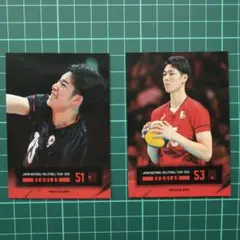 バレーボール 男子日本代表2026 トレーディングカード 甲斐優斗