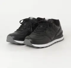 New Balance 574 ブラック スニーカーのサムネイル