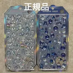 【国内正規品】ボンボンドロップシール　シャーベット　よるねこ　みずいろ