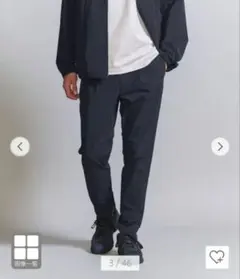 極美品★ユナイテッドトウキョウ　360° 1プリーツ テーパード イージーパンツ