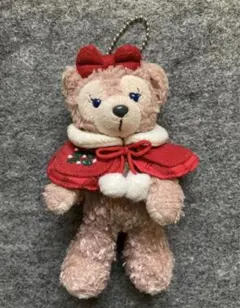 ディズニー　シェリーメイ　ぬいぐるみバッジ 2010 クリスマス　キーホルダー
