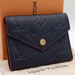 ルイヴィトン ポルトフォイユ ヴィクトリーヌ アンプラント マリーヌルージュ