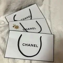 CHANEL 紙袋3枚＆チャームセット