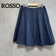 URBAN RESEARCH ROSSO フレアスカート　M ネイビー