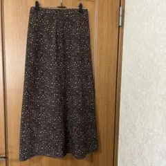 ローリーズファーム　　レオパード柄フレアロングスカート