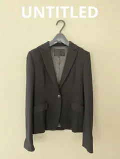 美品　UNTITLED 黒ジャケット