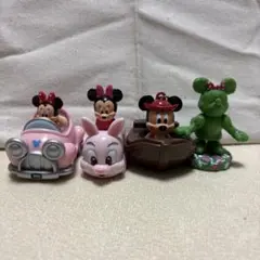 ディズニー　カプセルトイ　ミニーマウス　4点セット