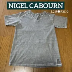 NIGEL CABOURN ナイジェルケーボン 立体シャツ　Ｖネック　着心地最高のサムネイル
