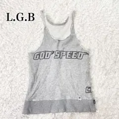 LGB ルグランブルー　タンクトップ　ダメージ加工　スエットのサムネイル