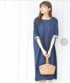 ★新品　rps ワンピース★ネイビー