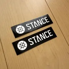STANCEステッカー2枚セットのサムネイル