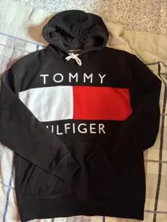 TOMMY HILFIGER パーカー XL ブラック