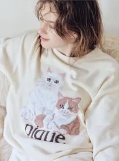 snidelhome CATラメニットプルオーバー - メルカリ
