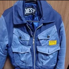 DIESEL ネイビー/ライトブルー ジャンパー