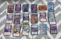 デュエマ/デュエルマスターズ　赤黒ドルマゲドンX簡易パーツセット