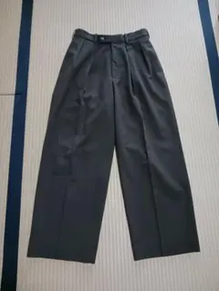 MARKAWARE TWOタックサバイバルクロスウールトラウザーサイズ2のサムネイル