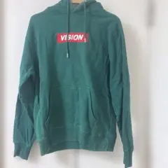 VISIONSTREETWEAR パーカー グリーン Mサイズ