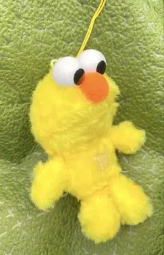 エルモストラップ(黄色)ぬいぐるみ ストラップキーホルダー