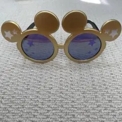 ディズニー サングラス ミッキー ゴールド