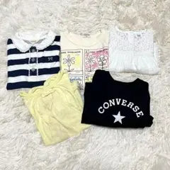 子ども服 110 まとめ売り 女の子 夏服 Tシャツ トップス