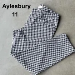 【Aylesbury】アリスバーリー　11　パンツ ギンガムチェックのサムネイル