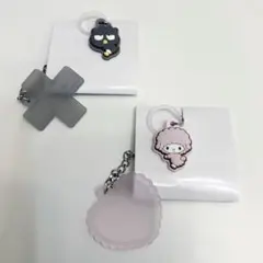 サンリオキャラクターズ ダブルチャームグミ / ピアノ バツ丸【匿名配送】