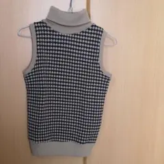 ニットベスト ノースリーブ