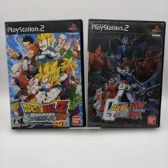 PS2 ドラゴンボールZ Sparking! NEO 機動戦士ガンダム　ソフト