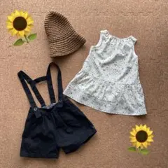 【女の子服まとめ90】コムサ　COMMECAISM ワンピースのサムネイル