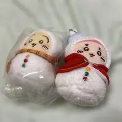 【最安値】ちいかわ一番くじ 雪だるま2個セット　うさぎ　古本屋　エニマイくじ