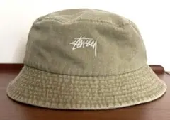 STUSSY ステューシー バケットハット オリーブベージュ L/XLのサムネイル