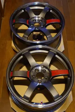 TE37 SAGA SL 18インチ 8.5J +45 2本セット