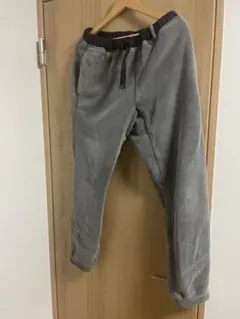 roxy フリースパンツ　グレー　Lサイズ