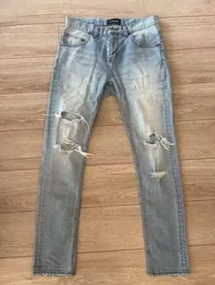 DIET BUTCHER SLIM SKIN クラッシュ加工 スキニーデニムのサムネイル
