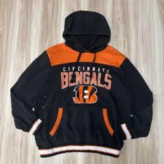 アメリカ古着☆ NFL Cincinnati Bengals パーカー　Ｌ